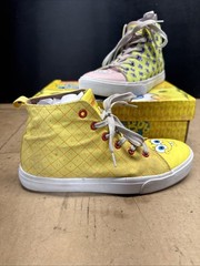 Nickelodeon Spongebob & Patrick Kids High Tops Shoes Fun Cartoon Youth Size 7