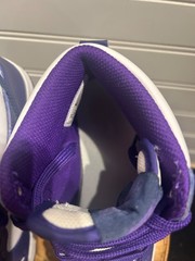Nike Dunk HI Electro Purple Midnight Navy Size 5Y