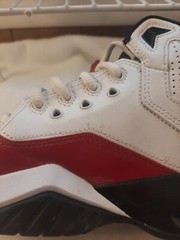 Jordan B’Loyal Mid White Red Black CK1425-106 Size 4.5Y Kids Shoes Gym Sneakers