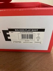 Hunter Big Kid’s Waterproof Short Play Boots US B4/G5 Flowing Blue