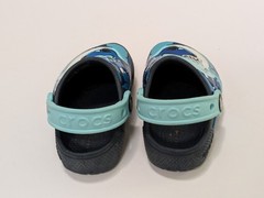 Crocs Classic Clog Kids Fun Lab Shark *LIGHT UP* Toddler Size 6