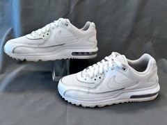 Nike Air Max Wright Low Trainers Triple White GS 7Y / Women 8~8.5
