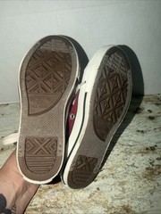 Converse Chuck Taylor All Star Maroon Canvas Low Top Youth Sneakers Size 12 kids