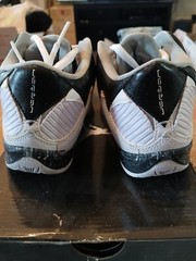Nike Air Jordan 2009 PS White/ Metallic Silver Black Size 2Y 343603 161