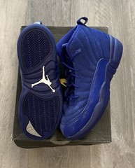 Size 3 (PS) – Jordan 12 Retro Mid Deep Royal Preowned Og Box