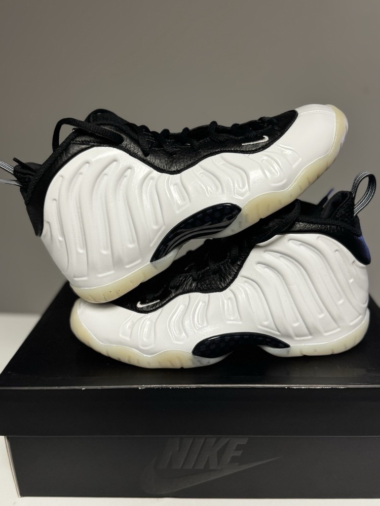 Nike Little Posite One Foamposite (Gs) Penny Pe White-Silver Sz 5Y [DV2238-100]