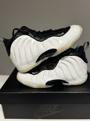 Nike Little Posite One Foamposite (Gs) Penny Pe White-Silver Sz 5Y [DV2238-100]