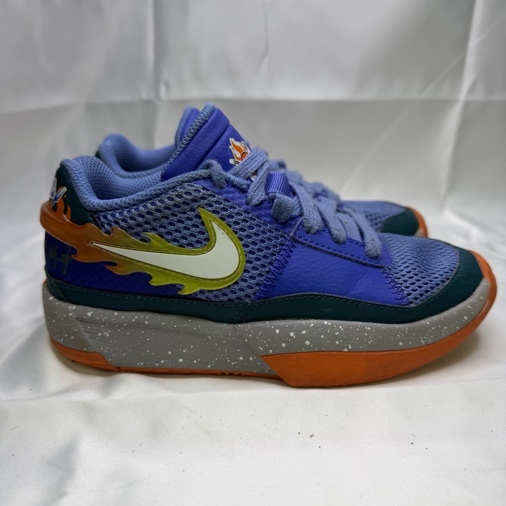 Nike FN4398-400 Ja 1 Morant ‚Backyard BBQ‘ Size 1Y 2023 Basketball Shoes