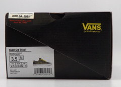 New VANS x Spongebob „Skate Old Skool“ Sneakers Gigliotti Boys / Mens Size 3.5
