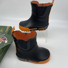 Kamik Rainplay Nite Rays Reflective Rubber Children Toddler Boots NIB Size 3 SEE