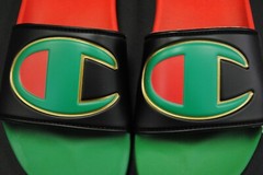 [CP101069Y] NEW KID’S CHAMPION IPO SPLIT SANDALS SLIDES SLIP ON RASTA CKS8
