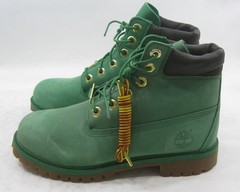 A11OB GREEN Timberland Classic Premium 6-IN Waterproof BOOT YOUTH SIZE 5