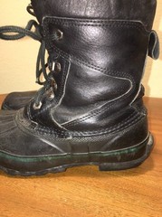 Red Ball Winter Snow Boots w/Removable Liners Green & Black UniSex Sz 7