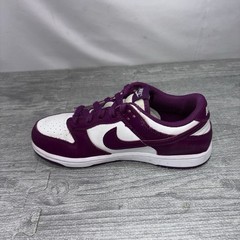 Nike Dunk Low Retro Viotech/White Kids Size 3Y FB9108-110