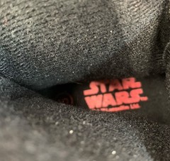 Star Wars Darth Vader Black / Red Snow Winter Boots Child Size 5/6 EUC