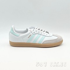Adidas Samba OG J Cloud White Semi Flash Aqua Gum JP5481 – Size 6.5
