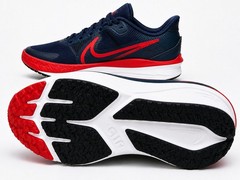 Nike Star Runner 4 NN GS Thunder Blue Red Black Youth Size 5Y DX 7615 406