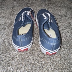 VANS Authentic Navy True White Size 3GS
