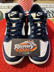 💥 Nike Dunk Low ‘Midnight Navy’ GS 5Y / Women 6.5 2025 (FB9109-116) Clean