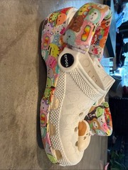 CROCS Squishmallows Kids White Clog Sandals with Cute Characters