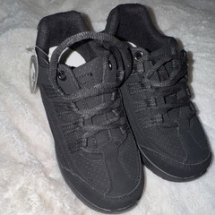 Starter Black Synthetic Sneaker Unisex Kids Lace-Up Athletic Shoes size 13