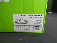 Crocs Crocband Cruiser Kids Sandals Size 1Y