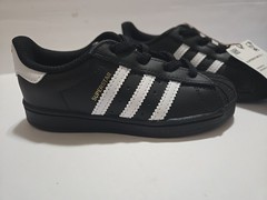 SUPERSTAR EL I ADIDAS Black/White/Black EF5396-SIZE 9K