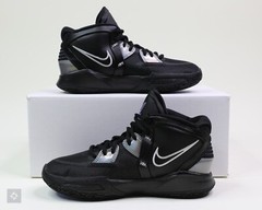 Nike Kyrie Infinity Black Silver Athletic Shoes Youth Size 3.5Y-7Y (DD0334-005)