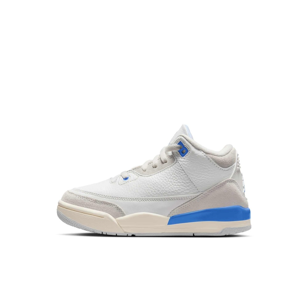 [DM0966-101] Preschool Air Jordan Retro 3 ‚Lucky Shorts‘