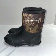 Arctic Shield Litter Kids Camo Neoprene Rubber Outdoor Boots Black Size 13
