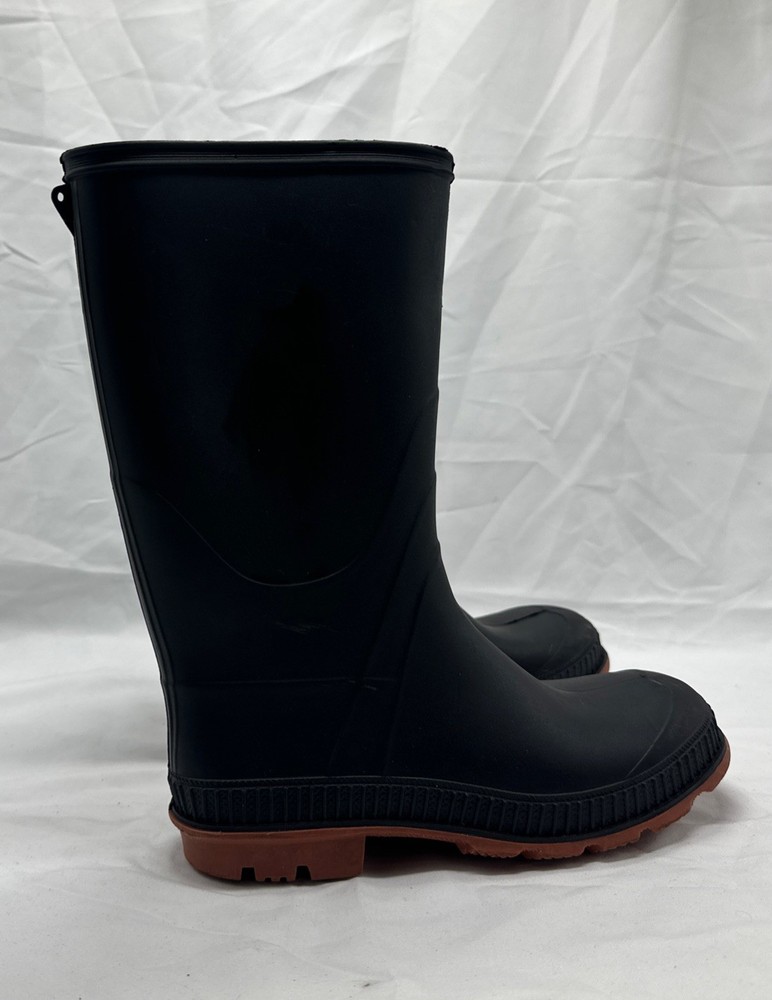 Black Rubber Rain Work Boot Waterproof Youth Size 3 Canada