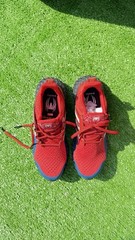 adidas Ultra 4D Marvel Spider-Man Unisex Red Mesh Sneakers Athletic Shoes 6M 7W