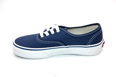 VANS AUTHENTIC PS NAVY/TRUE WHITE LITTLE KIDS SHOE PRE-SCHOOL SIZE RUNS