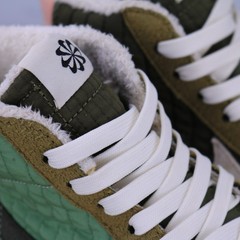 Nike Blazer Mid ’77 BG Quilted Oil Green Pink Sneakers DO5216-331 Youth Sz 4.5Y