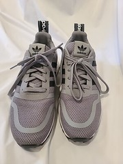 Adidas MULTI X J Size 6 Grey/Black EUC