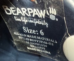 Bearpaw Toddler Clogs Size 6 Navy Blue Adjustable Strap Slip On Shoes