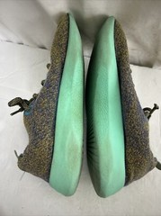 Allbirds Smallbirds Wool Runner Wowza Blue/Buoyant Mint Youth Size 1 Flaw