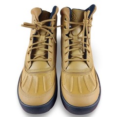 Nike Woodside 2 High GS Wheat Black Leather Boots 5.5Y Unisex Kids