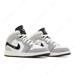 Air Jordan 1 Mid Se Craft Gs Inside Out Cement Grey FD9091-002