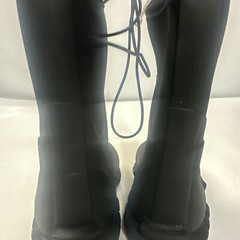 Austin Classic High Black Rubber Insulated Waterproof Winter Boots Size 7 Boys