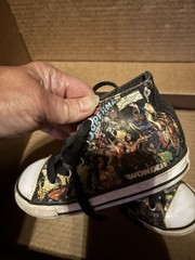 Justice League Super Heroes Converse High Top Sneakers Child Size 9