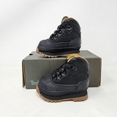 Timberland Euro Hiker Shell Toe Boot Toddler ‚Black Gum‘ / TB0A1NJ4 001 / TD 5.5