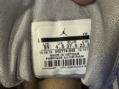 Nike Air Jordan True Flight GS Sneaker Size 5Y Gray Volt Turbo Green 342774-043