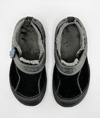 Crocs | Dawson Shearling Clogs | Slip-On | Black | Faux Fur | 1 Giblet | SizeC12