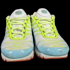 Nike AirMax Plus Spring Colors Blue Volt Orange Sz 4Y Unisex Kids CJ9930-400