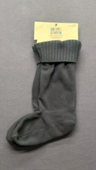 HARPER CANYON FLEECE RAINBOW BOOT LINER KIDS LARGE BOOT SIZE 1-2 GRAY