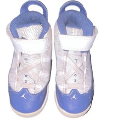 Jordan Jumpman Team II Air Jordan Mid Top Hook & Loop Blue White 10C