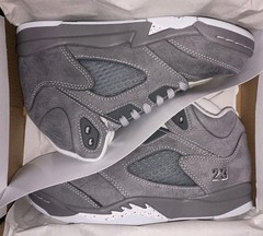 Jordan 5 Retro (PS) LT Graphite/White-Wolf Grey 440889-002 Size 2Y