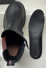 Alexander McQueen Designer Hybrid Chelsea Boots Shoes Kids Children Size 1 (32)