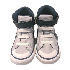 Converse Junior Pro Blaze Unisex High Top Shoes Blue Gray Size 6T